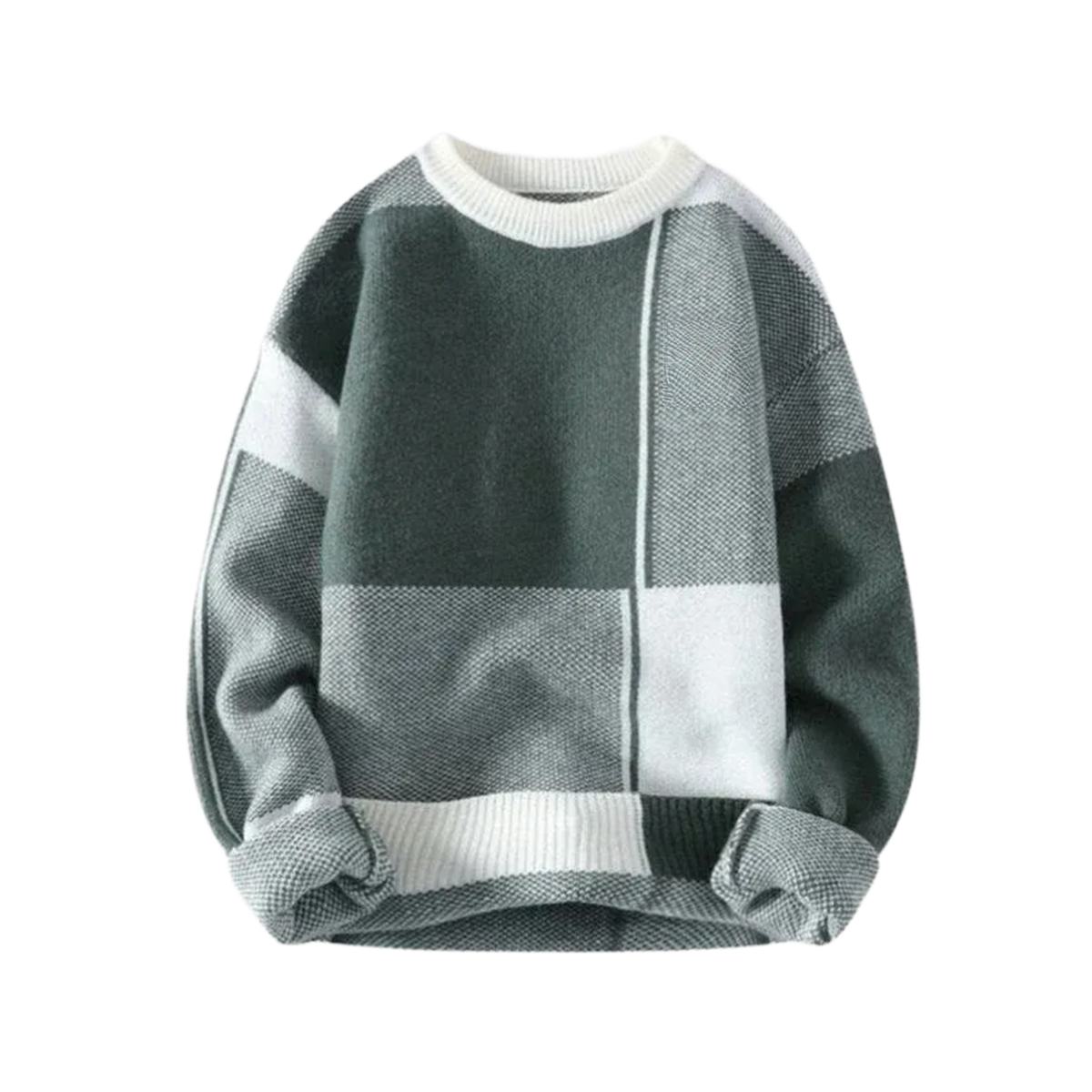 RETRO BLOCKS PREMIUM SWEATER